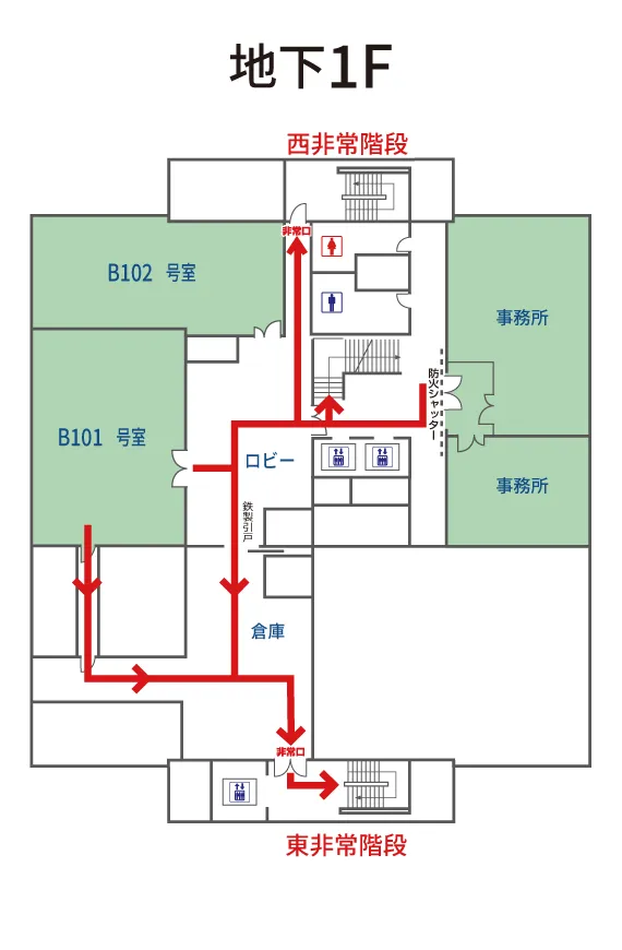 地下1F
