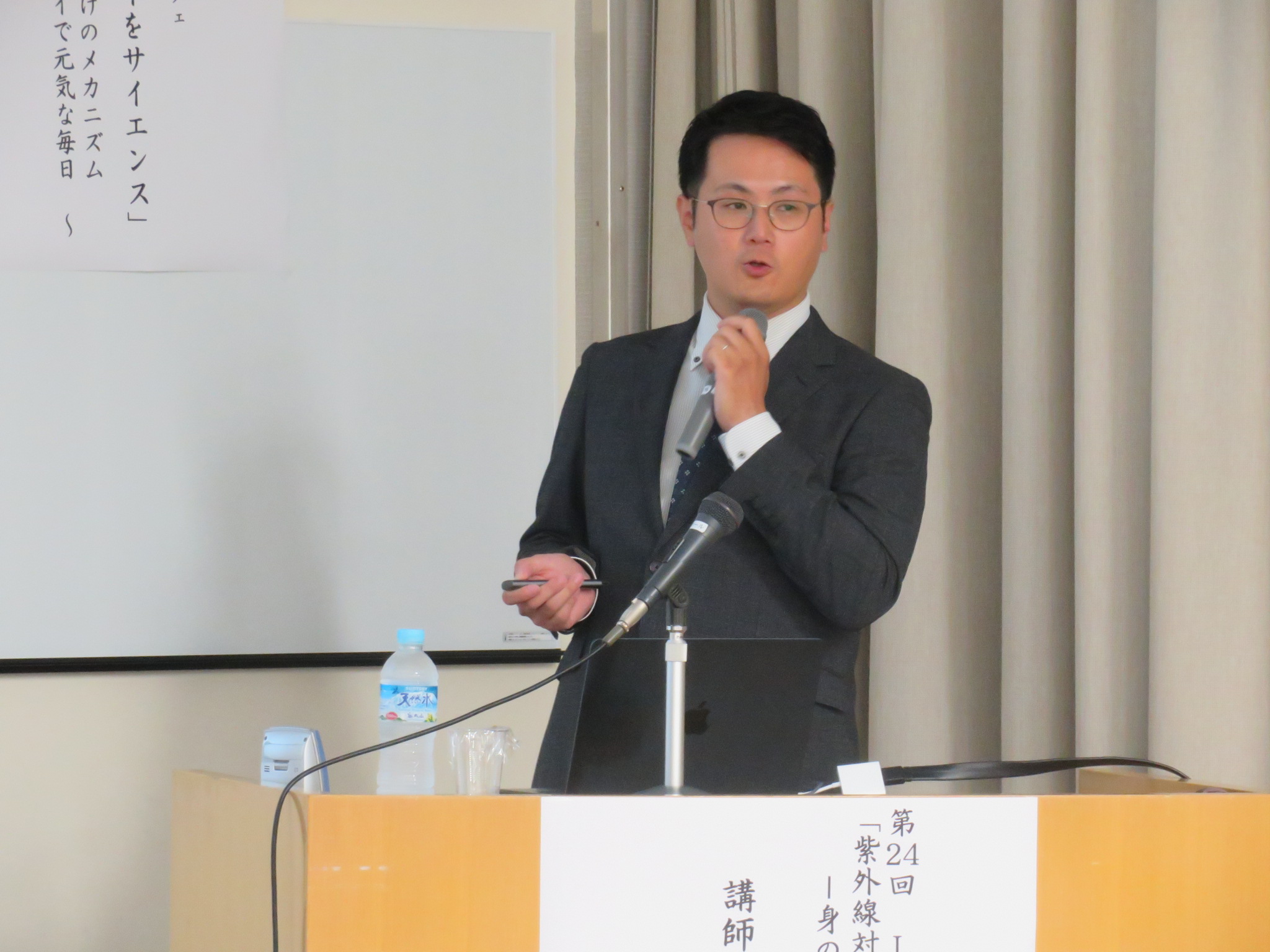 川島　祥氏の写真